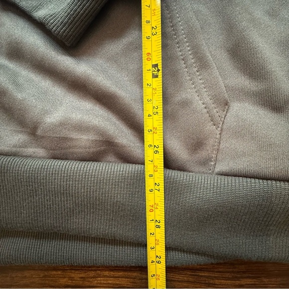 Reef Mens Pullover Hoodie Grey Polyester  XL - Picture 4 of 5